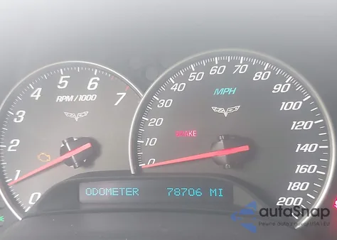 2007 Chevrolet Corvette from USA, damaged, VIN 1G1YY26UX75122937